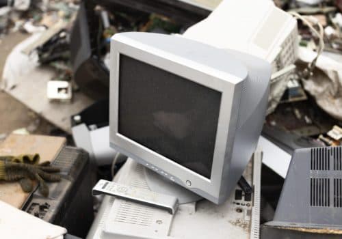 Old Televisions and Electronics
