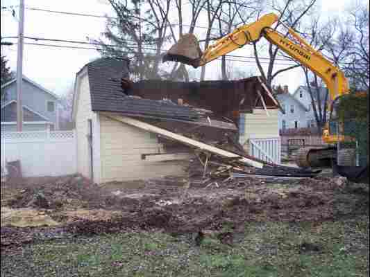 Large Shed Demolition 